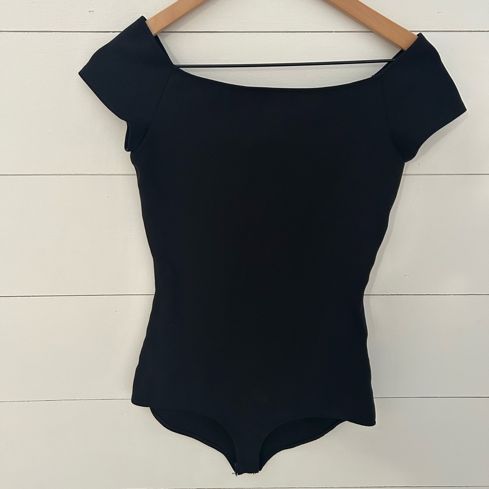Helmut Lang Off-The-Shoulder Bodysuit - Picture 4 of 9